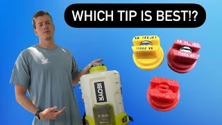 WHICH Teejet Fan Tip Is the BEST Ryobi Replacement?