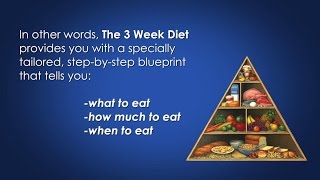 3 Week Diet System, Weight Loss Diet Plan