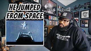 Jumping From Space!  - Red Bull Space Dive | REACTION