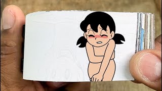 Doraemon Cartoon Flipbook #241 | Shizuka Takes Off Her Clothes Flip Book | Flip Book Artist 2025