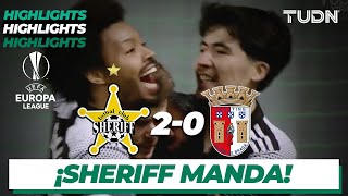 Highlights | Sheriiff 2-0 Braga | UEFA Europa League - Playoffs | TUDN