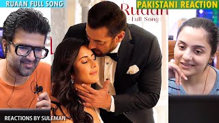 Pakistani Couple Reacts To Ruaan Full Song | Tiger 3 | Salman Khan , Katrina Kaif | Arijit Singh