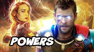 Avengers 4 Captain Marvel Powers Explained By Kevin Feige