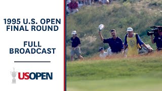 1995 U.S. Open (Final Round): Corey Pavin Brings It Home at Shinnecock Hills | Full Broadcast