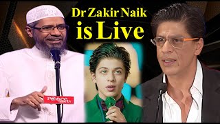 Live🔴Shah Rukh Khan And Dr. Zakir Naik Face To Face