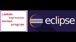 Lambda Expression program || in simple way || Eclipse id -java8 || 2023