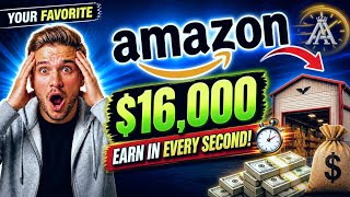 Amazon makes $16,000 every second! 😱 How Jeff Bezos built this insane global money machine. 💸