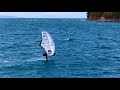 NZ Wingfoil Champion Sean Herbert Training off Manly Beach