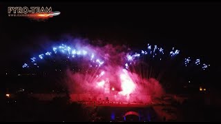 DRAGI BRAVO Žurka na Kalemegdanu Vatromet povodom otvaranja PYRO-TEAM Srbija