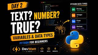 Variables in Python Explained | Data Types for Beginners