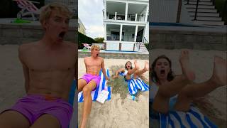 I Fell Deep Into The Sand Beach Prank
