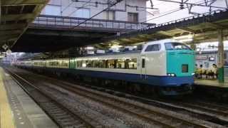 信越本線485系3000番台快速 長岡駅発車 JR East 485 series EMU