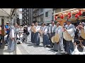 祇園祭2019　後祭　山鉾巡行　町内に帰ってきた鷹山　 gion festival