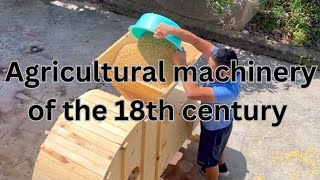 Reinventing agricultural machinery of the 18th century. medieval farming technology