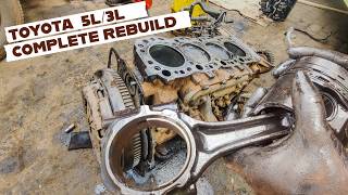 Complete Toyota 3L/5L Engine Rebuild