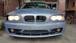 BMW E46 CAMBIO DE BULBOS DE FAROS