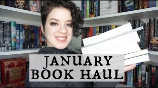 January Book Haul | 2018 + Owlcrate \u0026 NerdyPost Unboxings