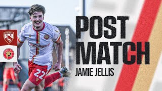 Post-match: Jamie Jellis delighted with goal in win over Morecambe