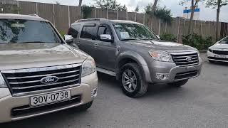 Cặp đôi Ford Everest 2010 AT máy dầu SUV 7 chỗ gầm cao giá rẻ hơn 200tr.LH:0936025998