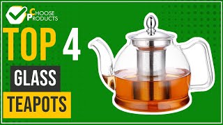 Glass teapots - Top 4 - (ChooseProducts)