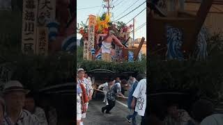 令和5年度土崎港曳山祭り　幕洗川二区の御幸山車