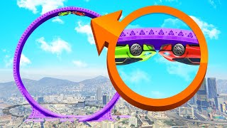 Face To Face In A MASSIVE LOOPING! (GTA 5)