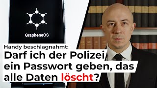 Darf ich der Polizei ein Duress-Passwort geben?