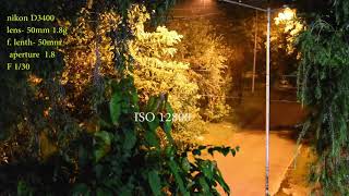 NIKON D3400 low light iso test 2017 | Nikon 50mm 1.8g | NIKON D3400 low light iso test 2017 | Nikon 50mm 1.8g |