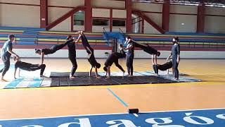 acrosport rutina de 10 figuras.