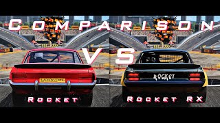 Car Comparison | Rocket VS Rocket RX | Wreckfest