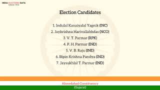 Ahmedabad Constituency Gujarat loksabha Election Result 1971 Indulal Kanaiyalal Yagnik INC