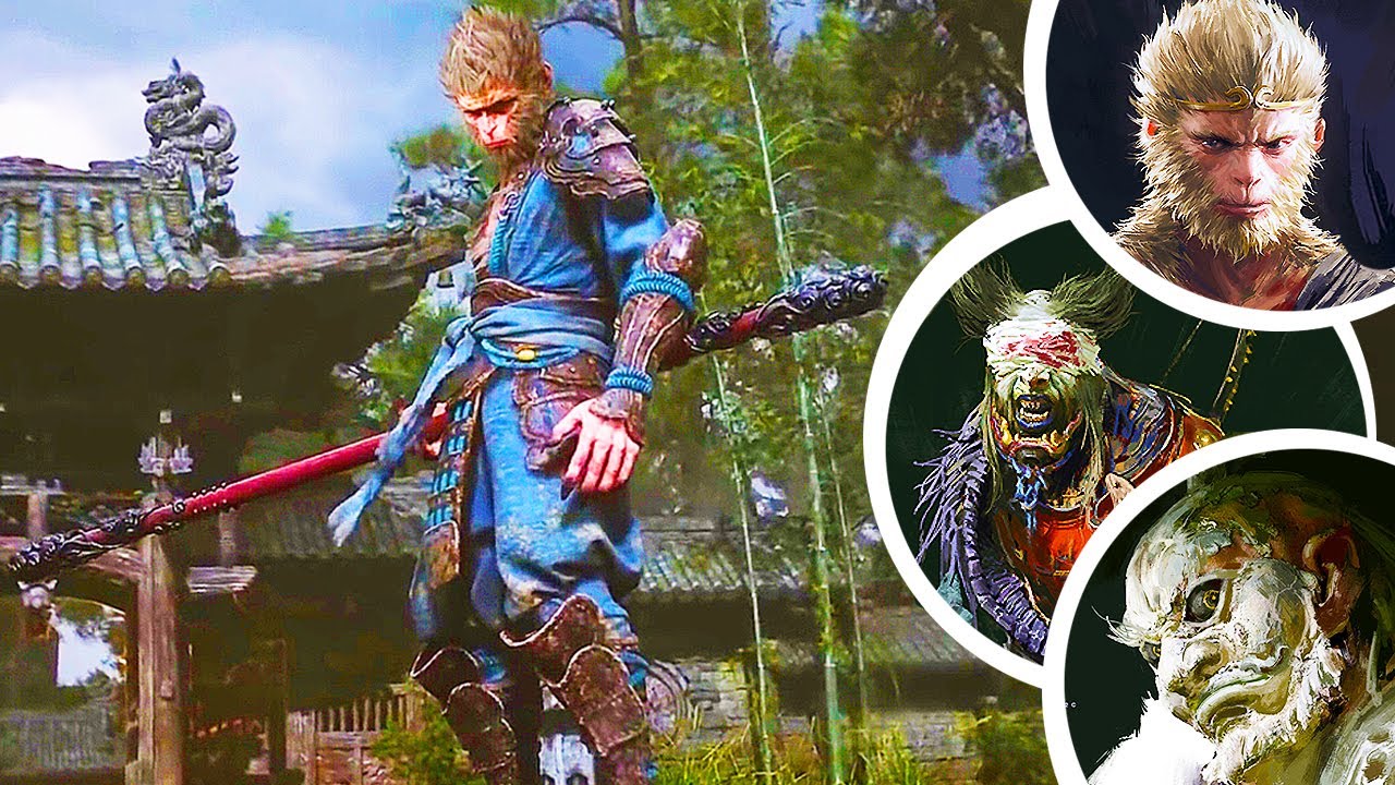 BLACK MYTH WUKONG 16 Minutes Gameplay 4k 60FPS (New Action RPG) Black ...