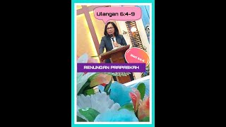 Ulangan 6:4-9 (Renungan Prapaskah Hari ke-4), Sabtu, 20 Februari 2021