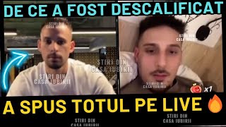 De ce a fost DESCALIFICAT Vlad! A spus totul pe live🔥 Trădare și surprize in GALA Casa Iubirii