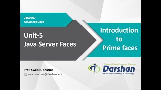 Unit 5.8: JSF Primefaces