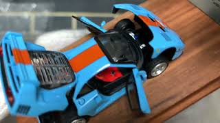 Unboxing Ferrari F40 LM GULF by P.G.M.