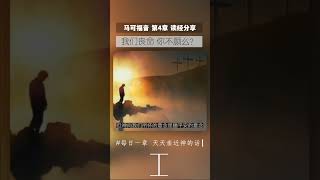 我们丧命 你不顾么？  -读经分享 #一起读圣经 #圣经 #马可福音