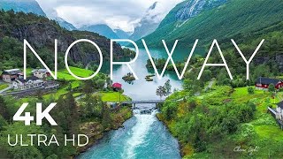 Norway AMAZING Beautiful Nature with Relaxing Music and sound, 4k Ultra HD | Relaxation film #relax