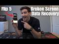 BROKEN SCREEN DATA RECOVERY! (Samsung Flip 5)