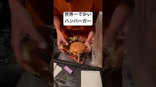 世界一デカ盛りハンバーガー　バーガーキング