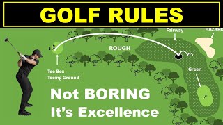 Golf Rules for Beginner | Beauty of golf explained !