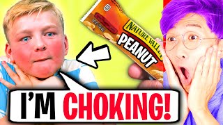 Kid FAKES ALLERGIC REACTION, He Instantly Regrets It!? (LANKYBOX REACTS TO DHAR MANN)