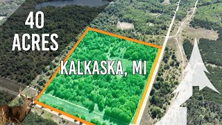 Adjacent to Public Land \u0026 ORV Trails!! | $120K | 40 Acres | Kalkaska, MI - Century 21 Trophy Class