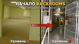 🎄НОВОГОДНИЙ ВЫПУСК! 0–3 Уровни в BACKROOMS (описание и советы)