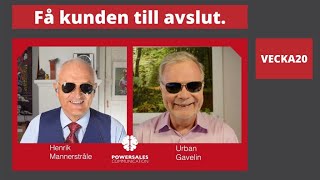 Retorik för säljare. Få kunden till avslut.