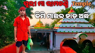 ପୁରୀ ମା ରାମଚଣ୍ଡୀ ଙ୍କ ମନ୍ଦିର ରେ | Divine power | ତିମି ମାଛର ହାଡ଼ ଦେଖିଲୁ@Arativlog