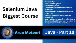 Java - Part 18 (Selenium Java Biggest Course)