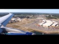 jetblue a320 cowboy landing at savannah ksav at 60fps hd