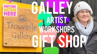 Visit the TROUVAILLE GALLERY, Artist Workshops \u0026 Gift Shop, in Sherborne