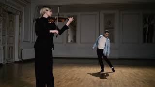 Dance improvisation based on pasodoble movements to Piazzolla’s Oblivion by Gidon Kremer.